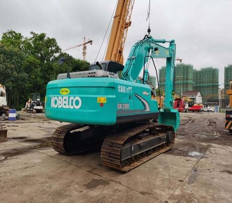 Mesin model Hino Hino J05E bekas Kobelco Excavator Green Sk200 Excavator dengan daya 114kw