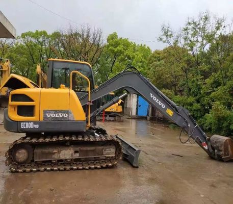 Digunakan VOLVO EC80D excavator dengan harga rendah dan kualitas yang baik desain asli