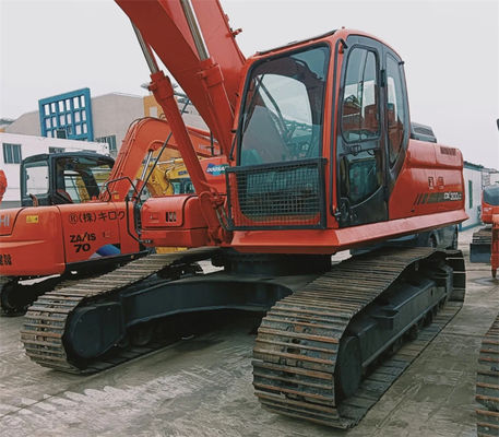 Digunakan Original Jepang Second Hand Doosan DX300LC Crawler Excavator dengan mesin DE08TIS