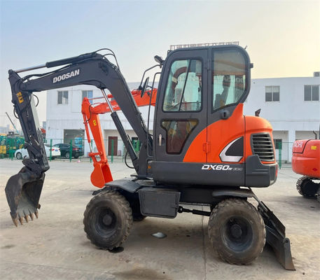 Digunakan Doosan Hydraulic Excavator Pre Owned Excavator 7530mm Radius