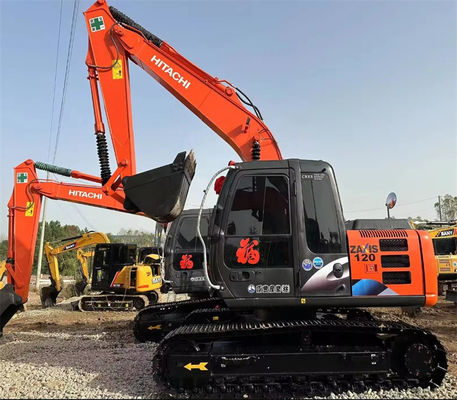 Digunakan Hitachi ZX120 Excavator Second Hand Hitachi ZX120 Crawler Digger Excavator