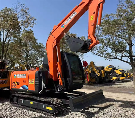 5850kg bekas Kondisi baik Hitachi ZX60 dengan kapasitas 0.22m3 Ember jual panas