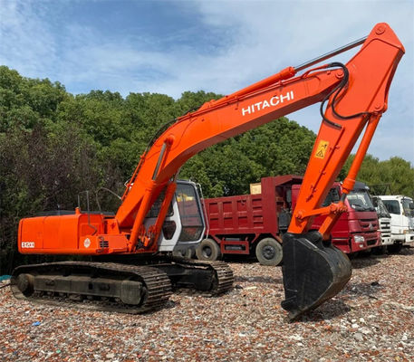 19400KG Oranye Kondisi baik bekas Hitachi Excavator Zx200 dengan ISUZU AA-6BGIT Mesin