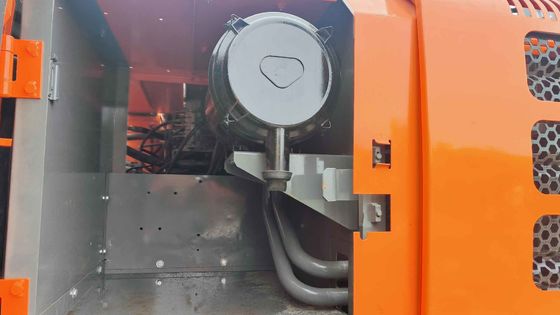Oranye Kondisi baik 19400KG bekas Hitachi Excavator Zx200 dengan daya 109.6kw