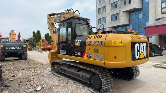 Original bekas excavator CAT 320D2 20ton Harga rendah dengan sertifikat CE / EPA