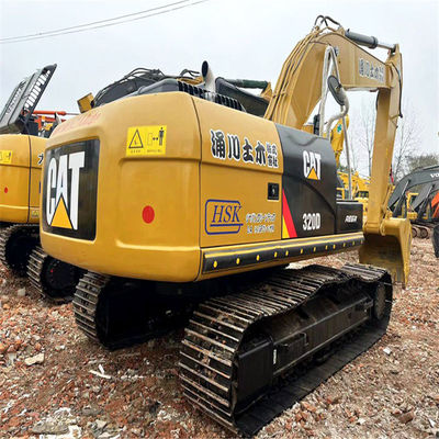 Jepang Digunakan Caterpillar Original CAT320D Mesin 20 Ton Heavy Crawler Excavator