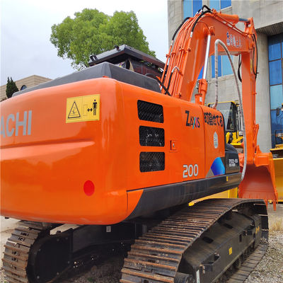 20 Ton Mesin Berat Digunakan Hitachi Zx200 Excavator Dengan Jam Kerja Rendah