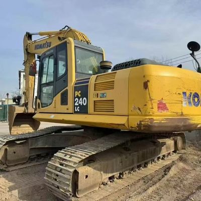 Komatsu yang kuat digunakan excavator penggali PC240 Hydraulic Excavator untuk Proyek Konstruksi