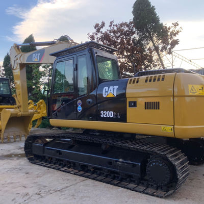 Digunakan Caterpillar 320D2L Digger Kabin hemat bahan bakar AC Global Shipping Tersedia