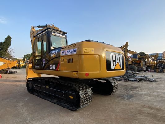 20 Ton Pertanian Penggalian Excavator bekas CAT 320D Mesin Caterpillar Excavator Crawler Second Hand