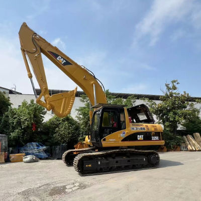Ekskavator Rantai Hidrolik CAT 325C Bekas Caterpillar untuk Proyek Konstruksi