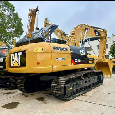 Ekskavator Perayap Hidrolik Mini CAT 330D 330DL Bekas 1.4m3 30 Ton Digger Caterpillar Mini Digging Machine