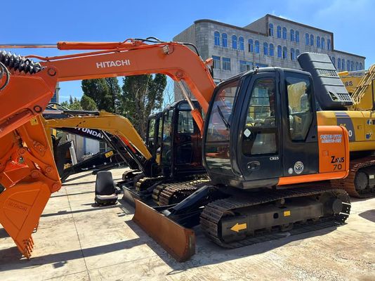Ekskavator Perayap Hitachi ZX70 Hitachi Zaxis 70 Bekas Mini Jepang 7 Ton Asli Berkualitas Tinggi