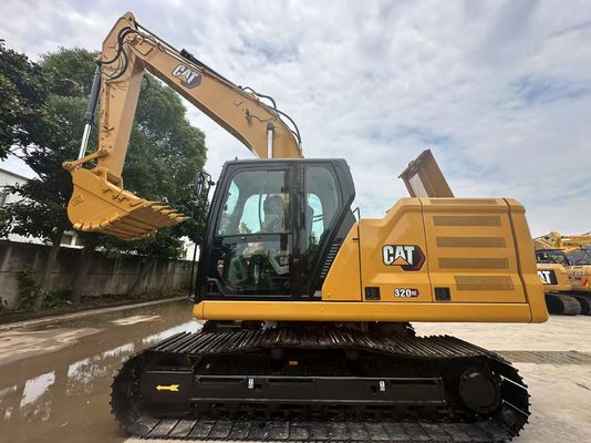 20 Ton Pertanian Penggalian Excavator bekas CAT 320D Mesin Caterpillar Excavator Crawler Second Hand