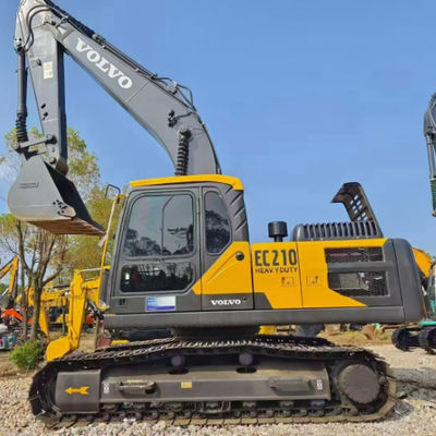 Kedatangan Baru 90% Baru VOLVO Asli Bekas Excavator EC210 Hydraulic Excavator Bekas Penggali Kinerja Tinggi