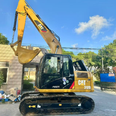 Ekskavator Bekas Caterpillar Cat312D Asli Cat312D2 Excavator Cat312GC Crawler Excavator 12 ton mini digger kualitas bagus kondisi sangat tinggi