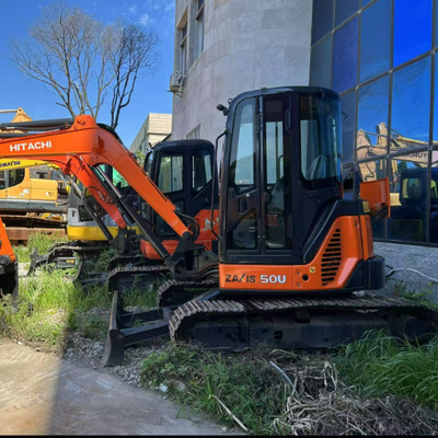 Jepang Asli Hitachi ZX50U-2 Mini Excavator 3-50ton Mesin Kualitas Dijamin Crawler Tangan Kedua Peralatan Berat Motor Mesin Gearbox Inti