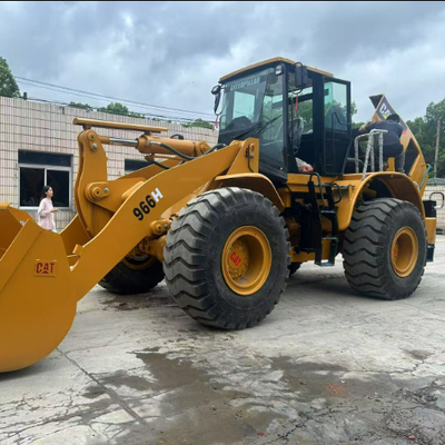 Digunakan CAT 966H Mesin Pemuat Depan Berat Alat Berat Komponen Inti Pemindahan Tanah Motor Mesin Caterpillar