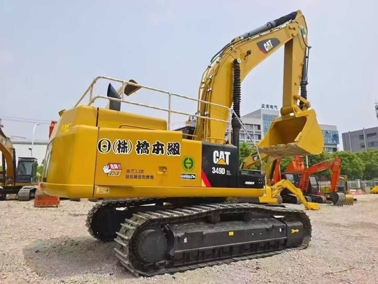 Ekskavator hidrolik Caterpillar CAT349 asli, ekskavator Caterpillar bekas Caterpillar CAT349
