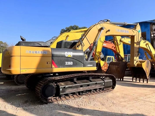 Ekskavator Crawler Hidrolik CAT336D 36 Ton Bekas dengan Pemecah untuk Pemindahan Tanah Peralatan Pemindahan Tanah 336 336D 336D2 330D 330D2