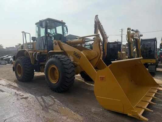 90% Bekas Baru Loader Roda Caterpillar 966H Asli Jepang Beban Terukur 6 Ton Mesin Pengerjaan Tanah Rekayasa Berkualitas Tinggi