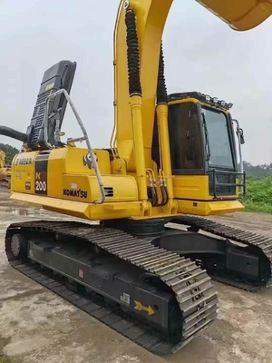 Komatsu200-8 PC120-6 120-7 120-8 PC130 PC200-6 Excavator Perayap Hidrolik Buatan Jepang Asli dengan Jam Kerja Rendah