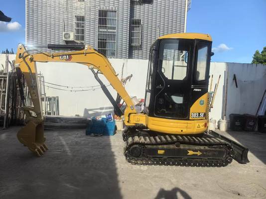 Ekskavator Cat 303.5E bekas, dalam kondisi baik, berat 3,5 ton, peralatan konstruksi, dijual dengan harga murah 305.5e 306E2 307E 308E