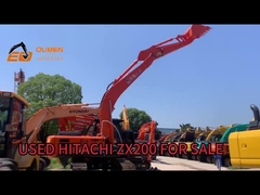Low Working Hours Hitachi Zx200 Hydraulic Crawler Excavator Di Stok Untuk Dijual