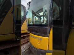 Komatsu PC30MR Excavator, Fleksibel Konsumsi Rendah Digger Meeting Yard Konstruksi