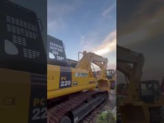 Stabil Performance Komatsu PC220 Excavator, untuk Pembangunan Bangunan, Transformasi Tanah Pertanian